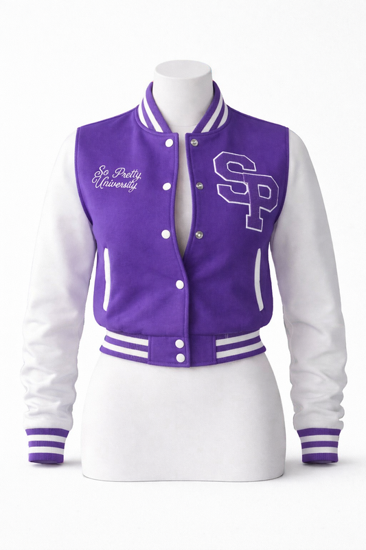 Purple SPU Varsity Jacket