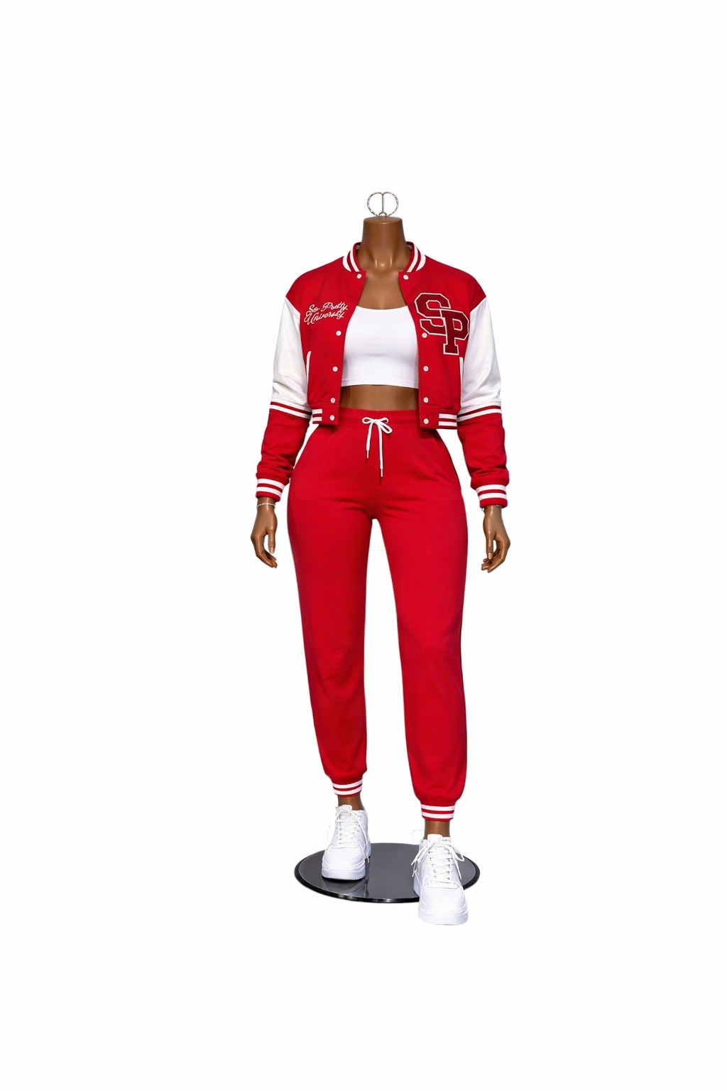 Red SPU Varsity Set