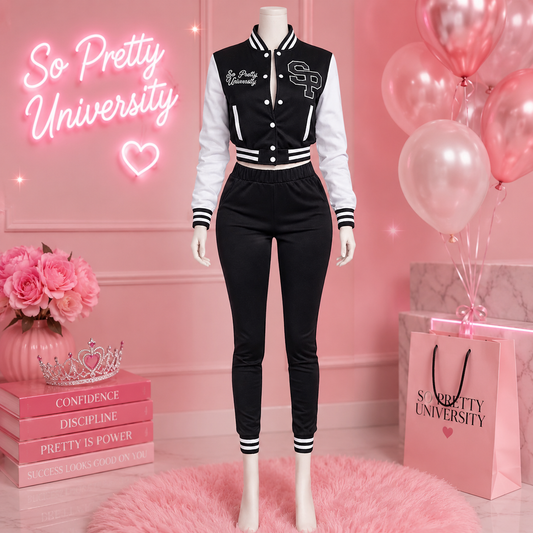 Black SPU Varsity Set